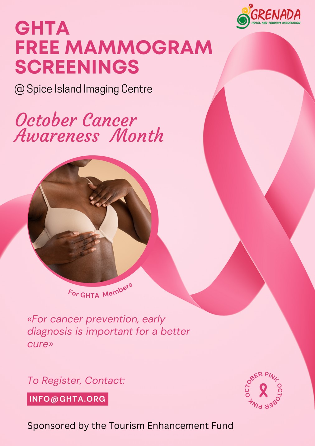 Free mammogram screenings for GHTA Members