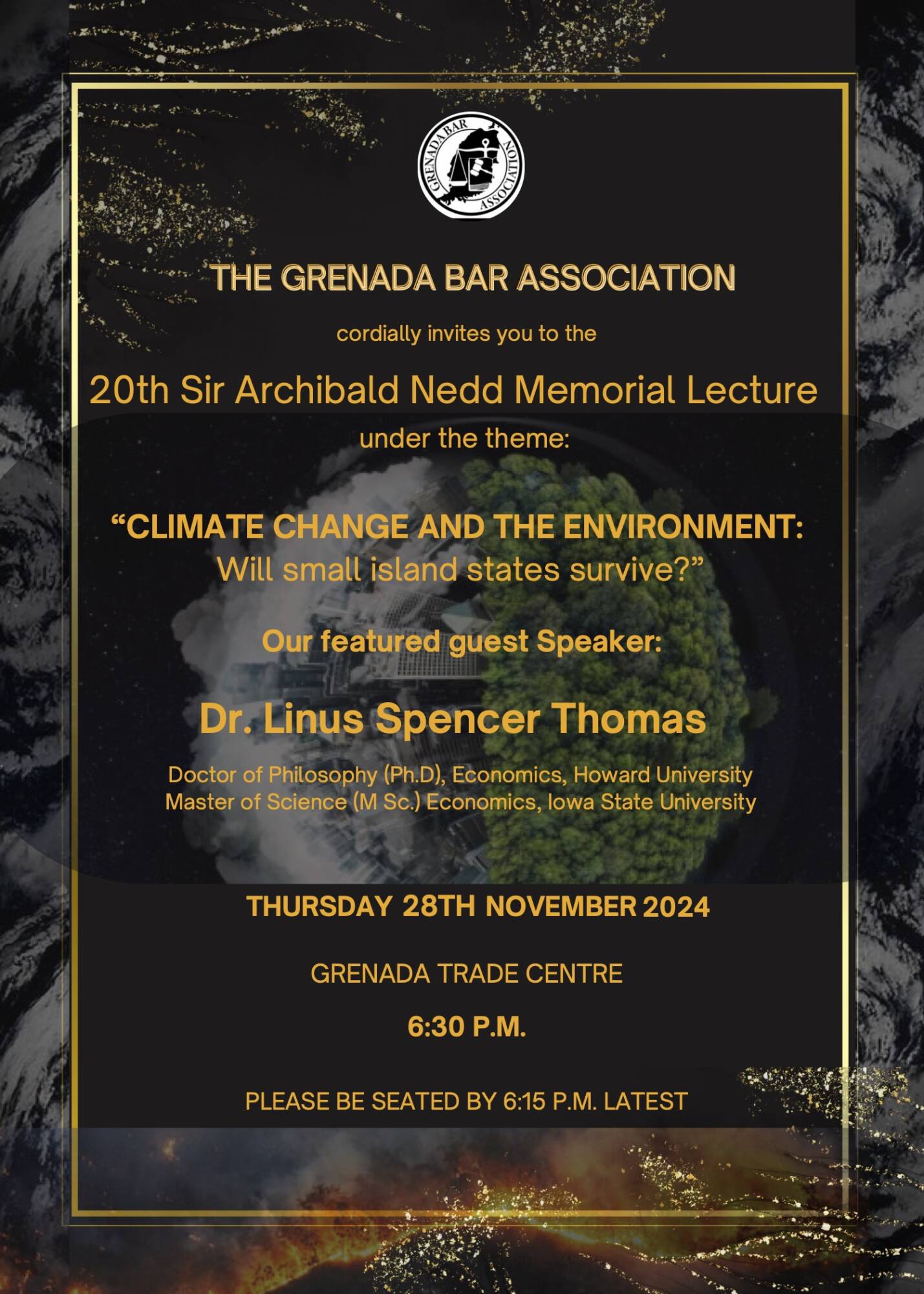 20th Sir Archibald Nedd Memorial Lecture