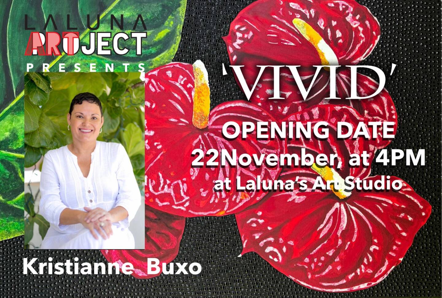 Kristianne Buxo: Solo exhibition Friday, 22 November 2024