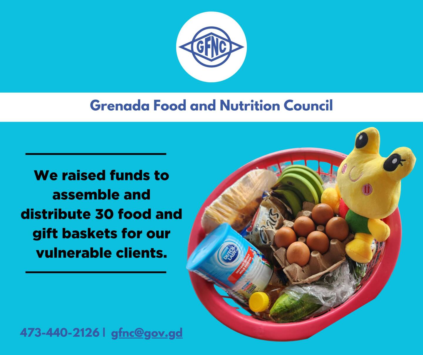 Grenada Food and Nutrition Council spreads holiday cheer