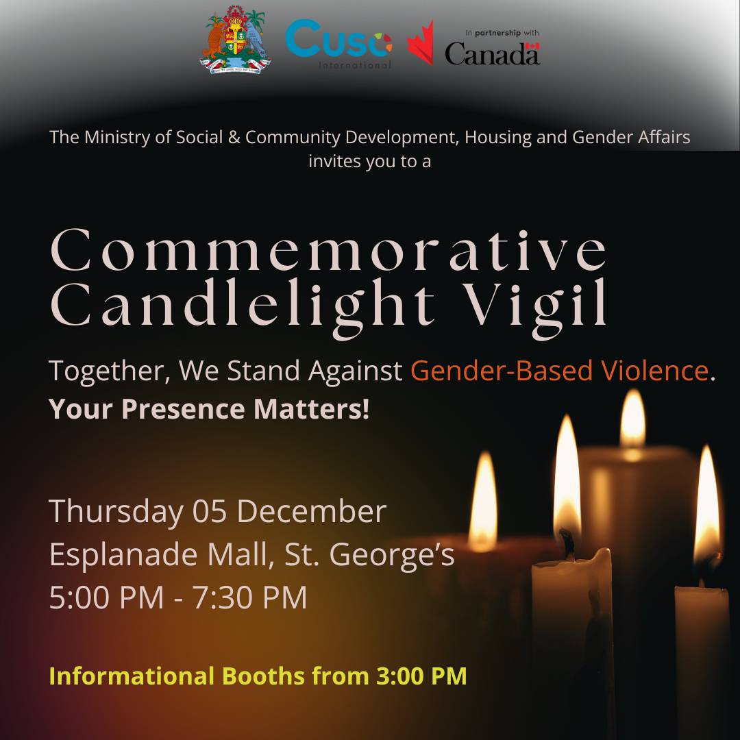 Commemorative Candlelight Vigil: Together against Gender-Based Violence