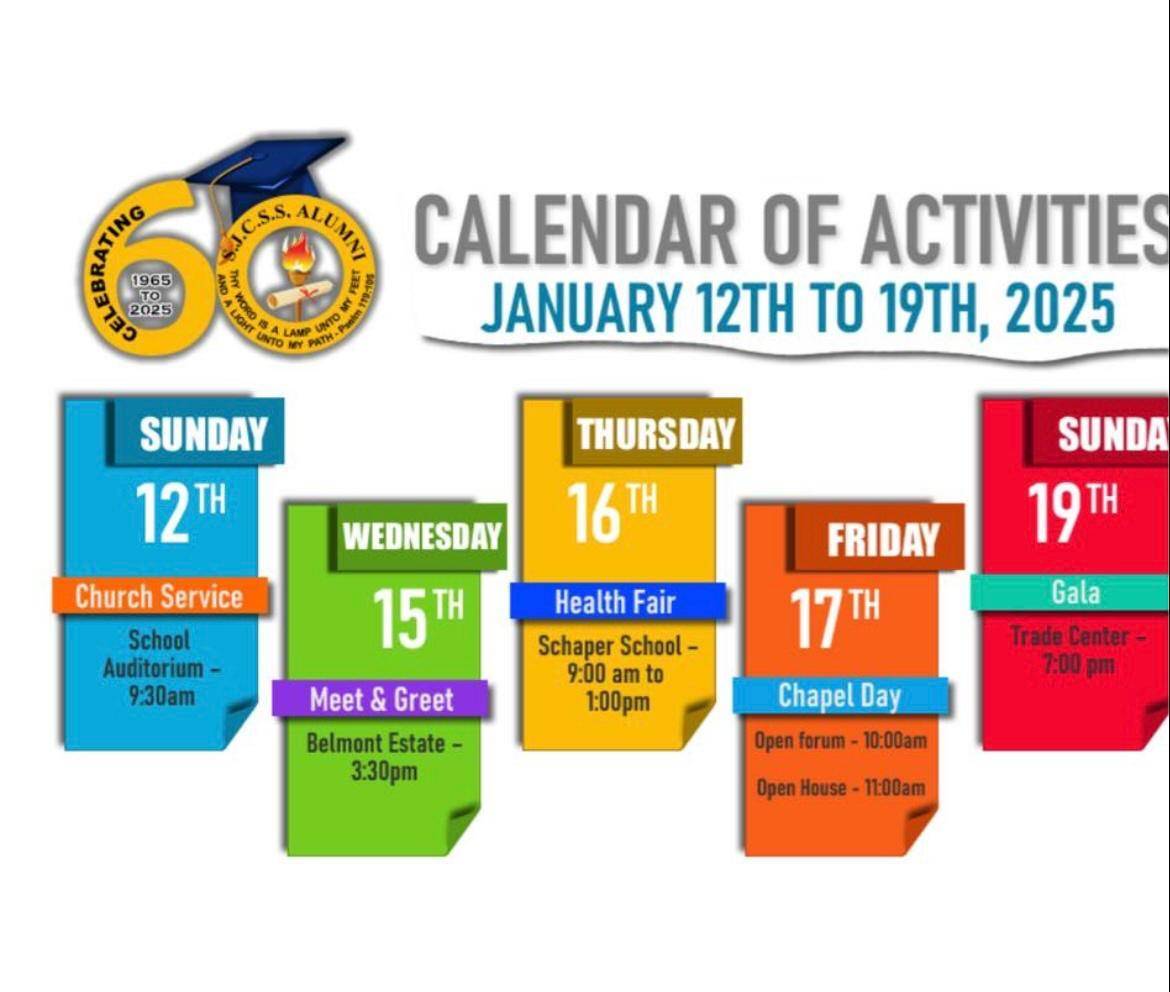 SJCSS celebrating 60 years in January 2025