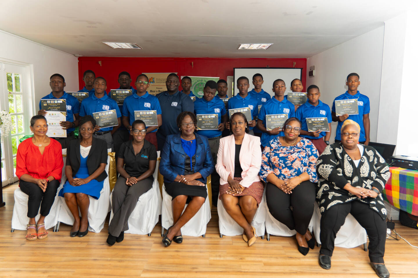Boys to Men Programme Graduation: Empowering young males in St Patrick