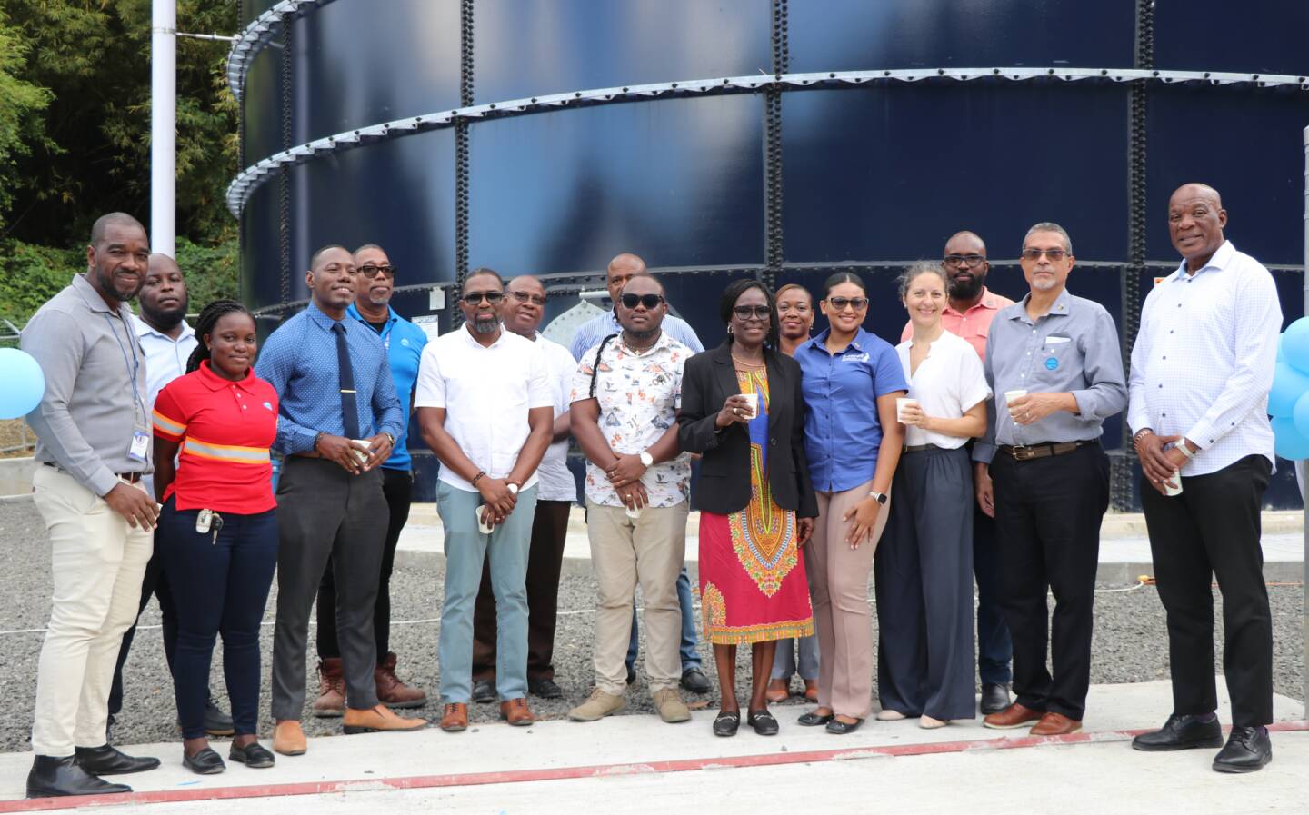 Nawasa commissions Tufton Hall Water Storage Tank