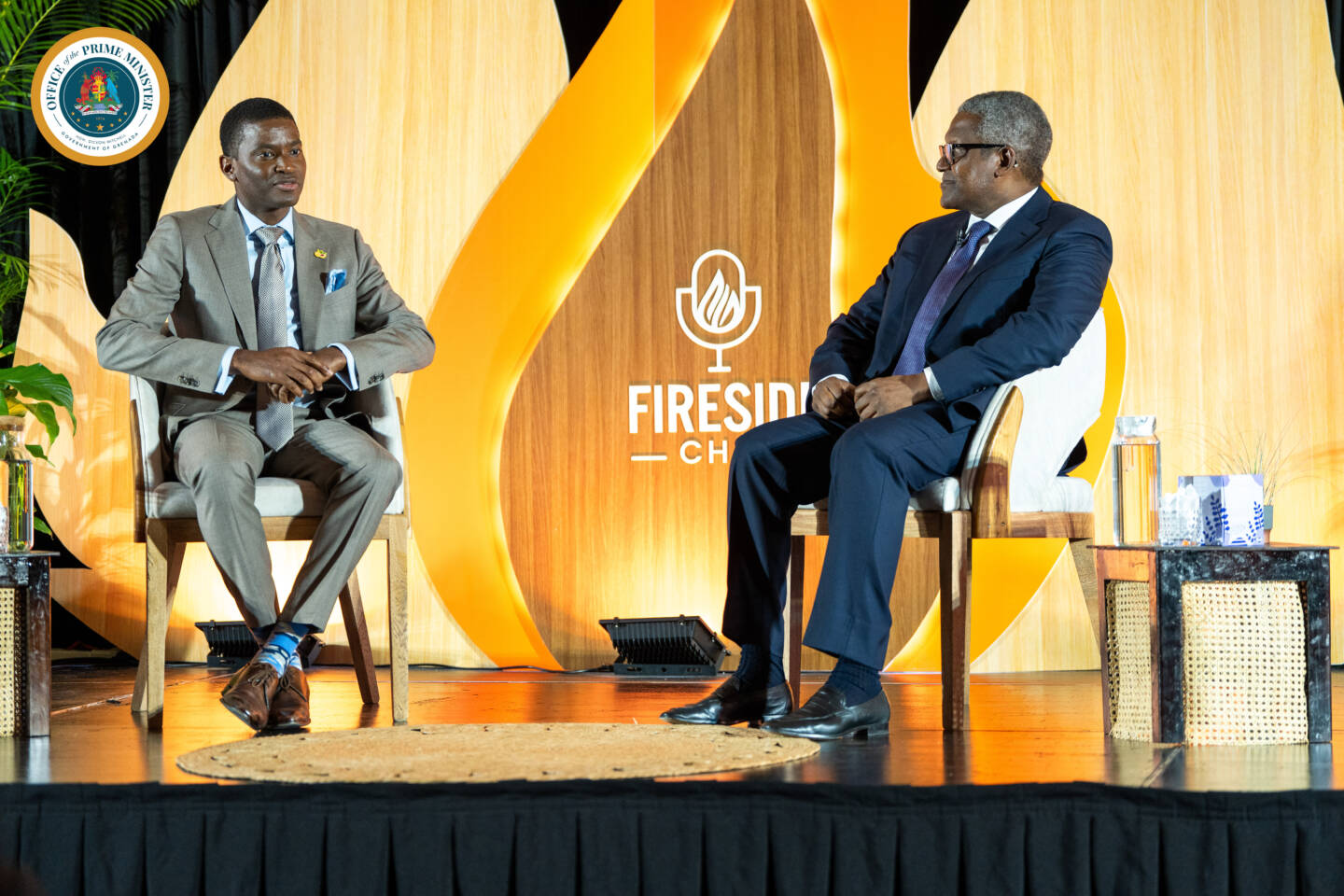Government of Grenada hosts inaugural Fireside Chat