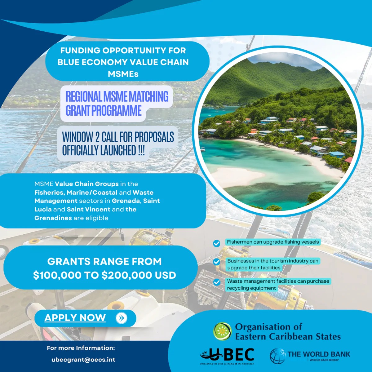 Call for Proposals for Regional MSME Matching Grants Programme