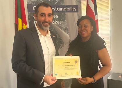 Grenada’s Dionne Walker is “Cyber Heroine of the Year”