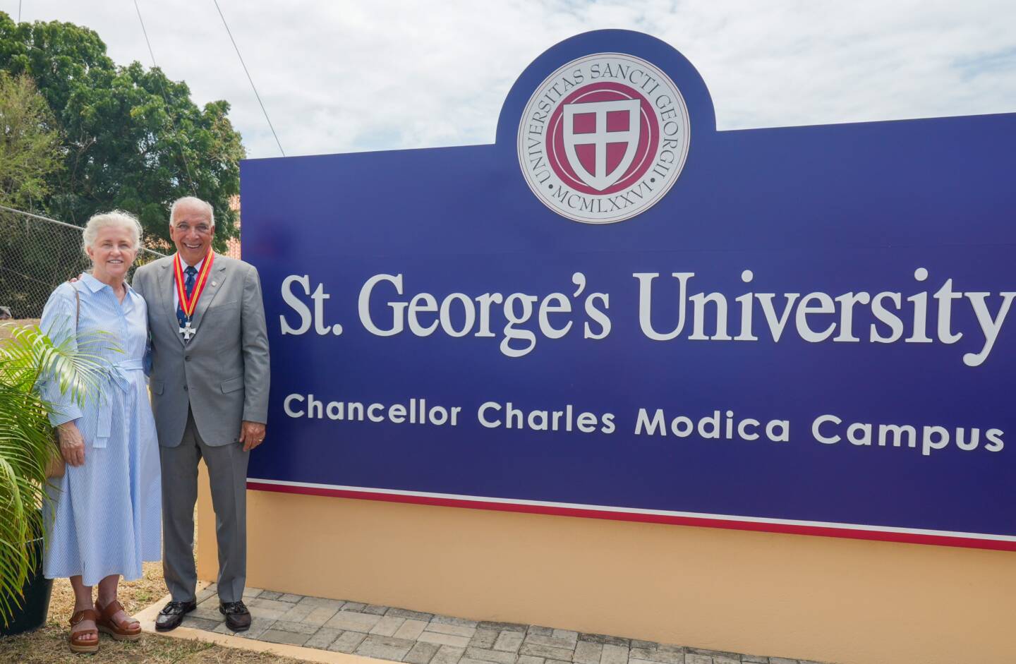 St George’s University campus named to honour Chancellor Charles Modica