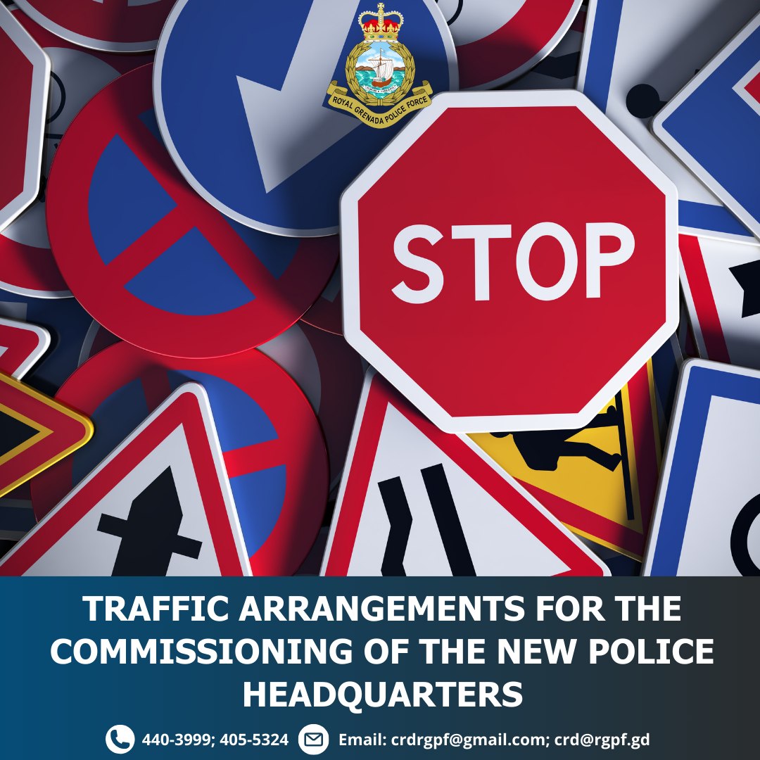 Traffic arrangements for commissioning of Police Headquarters