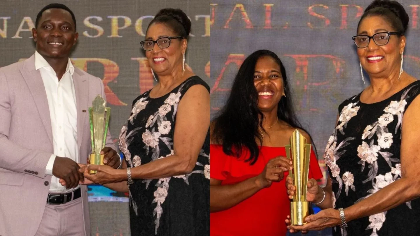 Anderson Peters and Afy Fletcher crowned Grenada’s top athletes for 2024