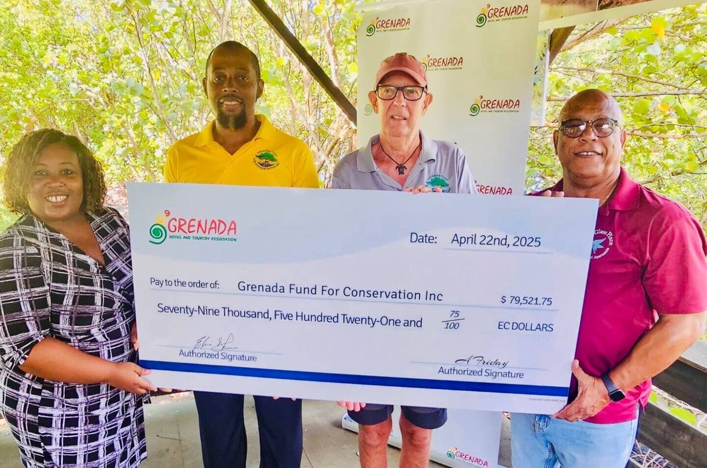 GHTA donates EC$80,000 to support Woburn mangrove ecosystem on Earth Day 