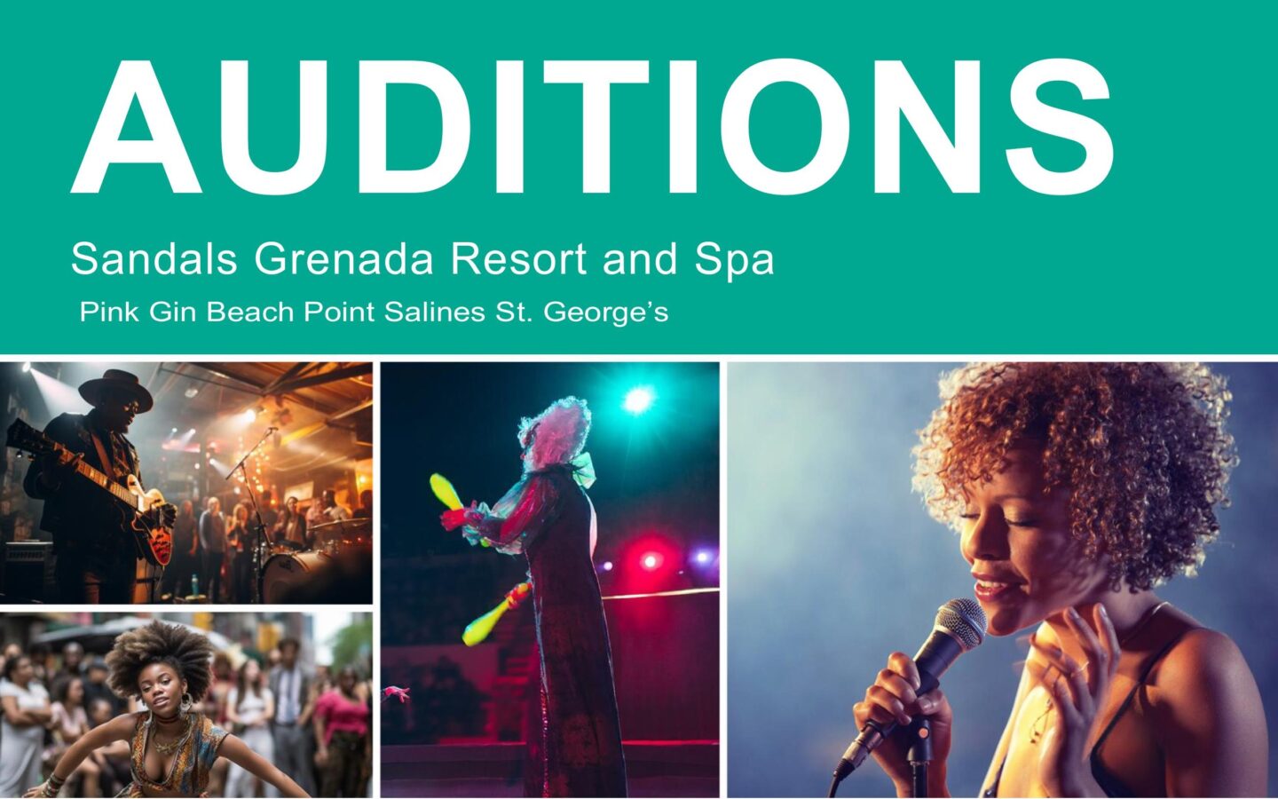 Auditions: Sandals Grenada Resort and Spa