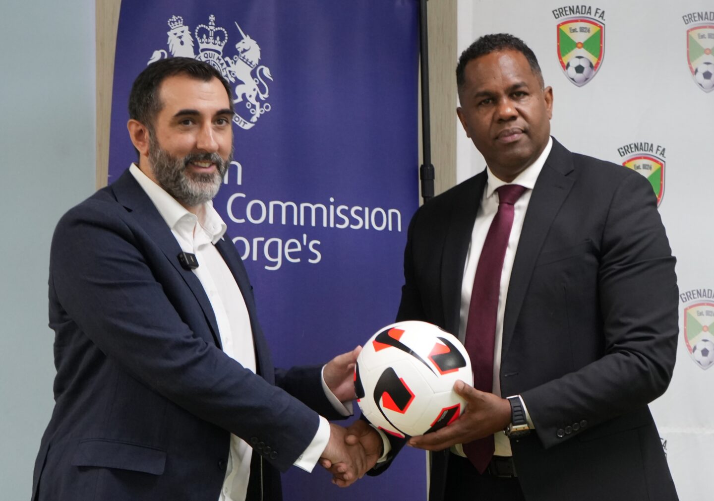 GFA receives equipment from British High Commission/English FA