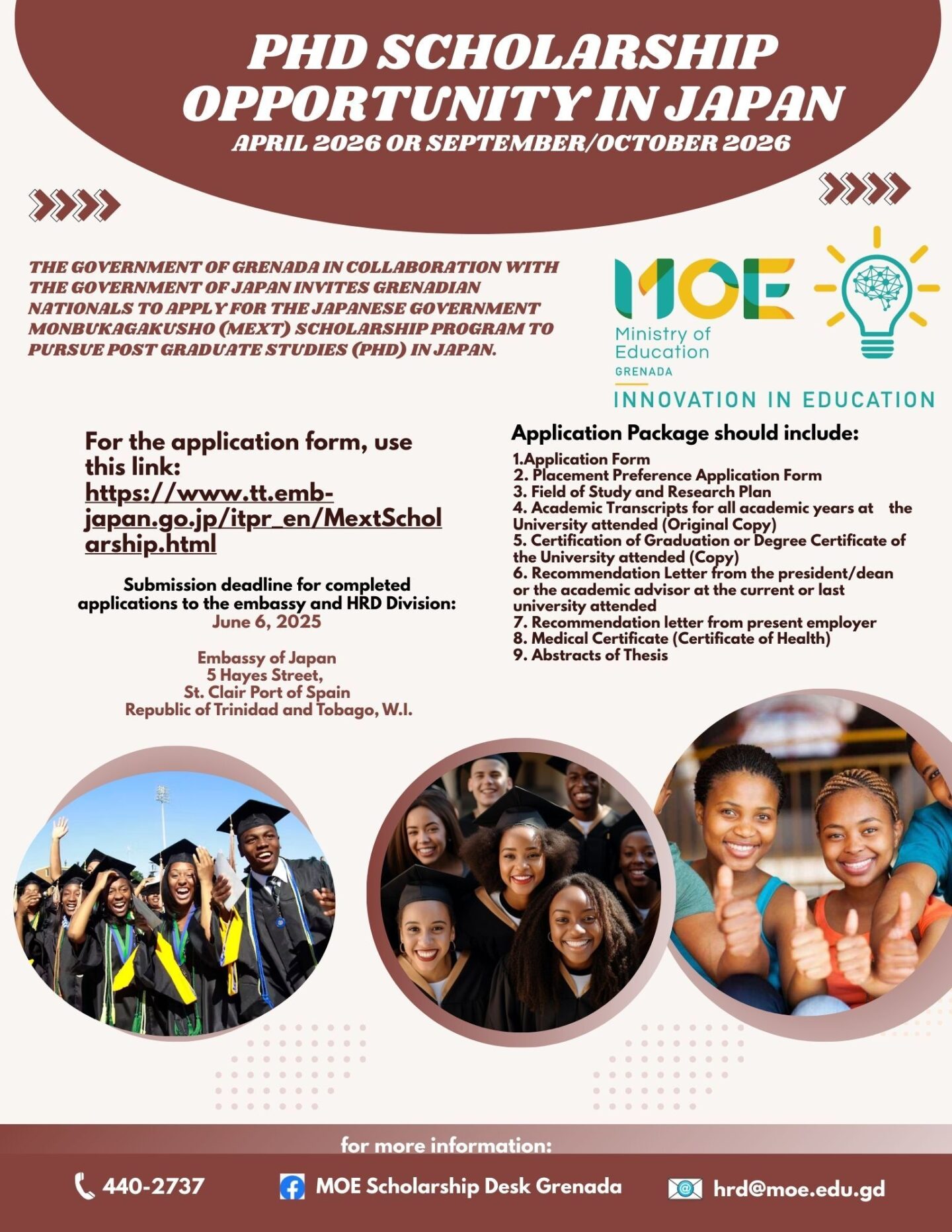Japanese Government Scholarships for postgraduate studies 2025