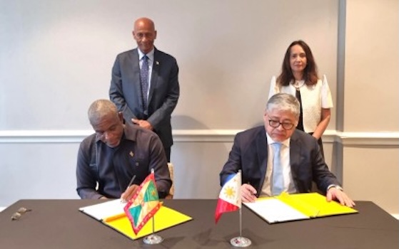 Philippines establishes formal diplomatic ties with Grenada