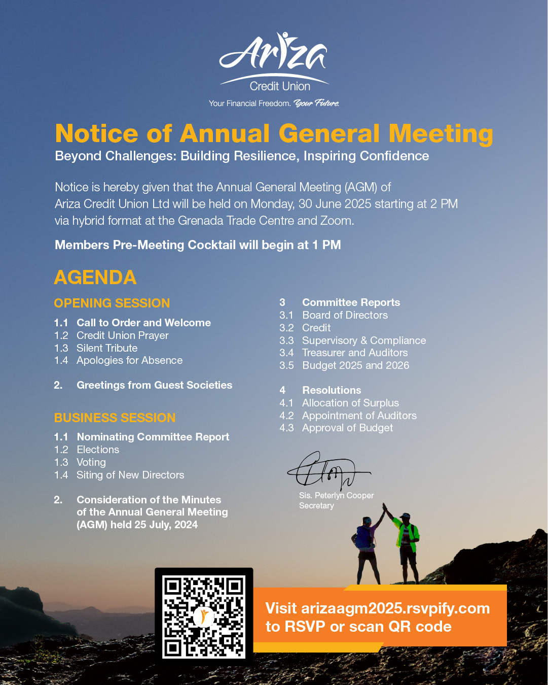 Ariza: Notice of Annual General Meeting 2025