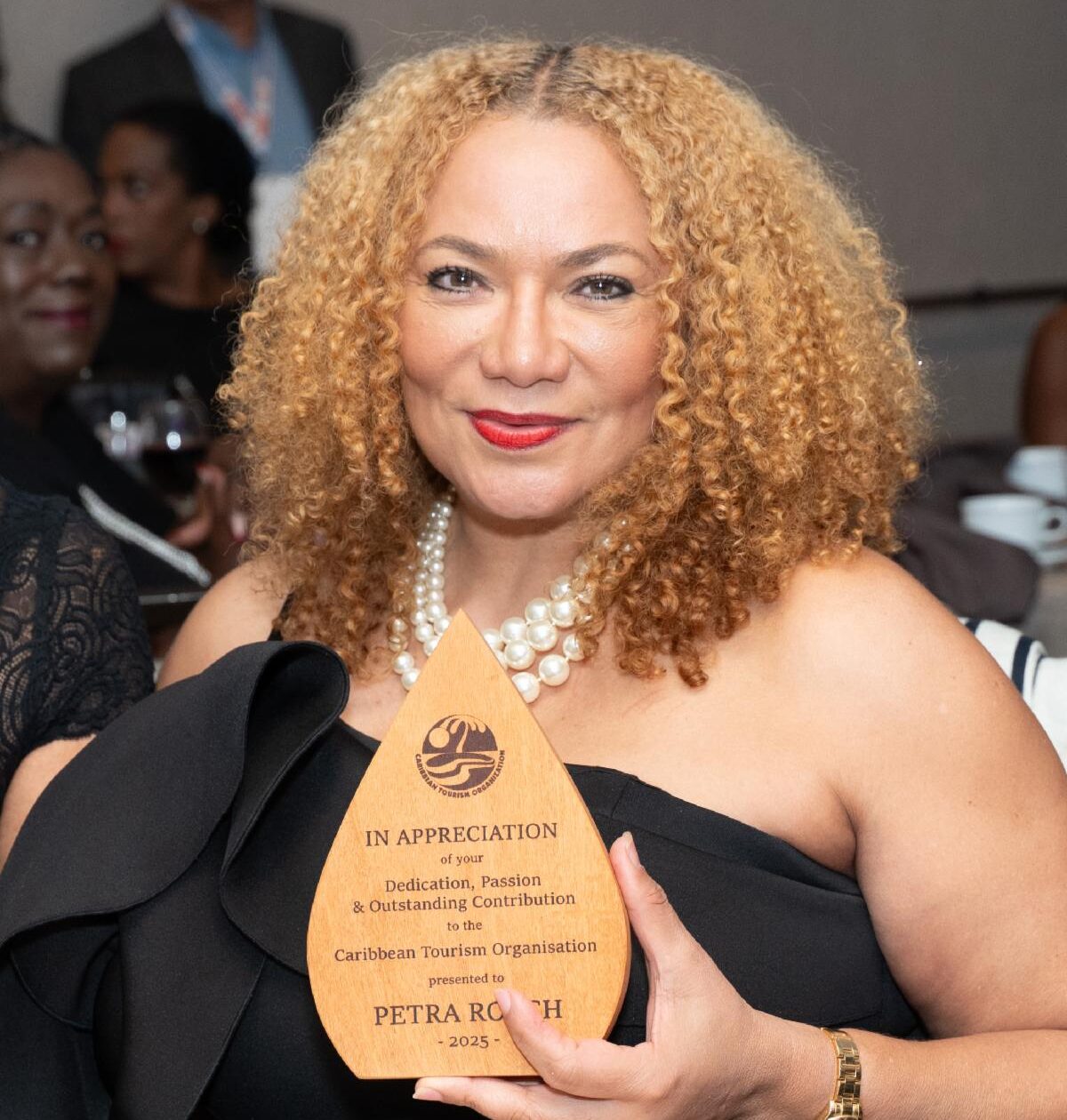 Petra Roach recognised at Caribbean Women in Tourism Leadership Dinner awards
