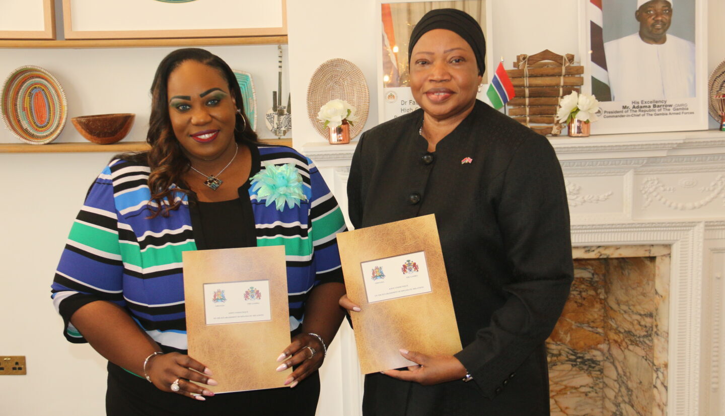 Grenada and Republic of The Gambia establish diplomatic relations