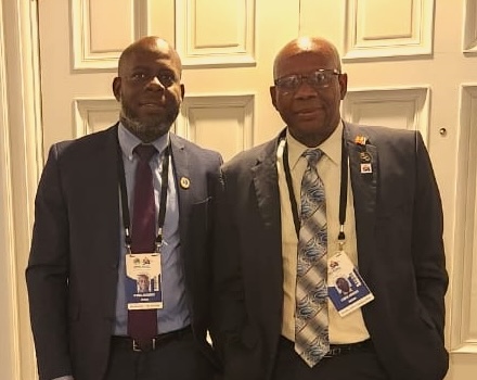 Kendall Alexander at CDB 55th Annual Board of Governors meeting