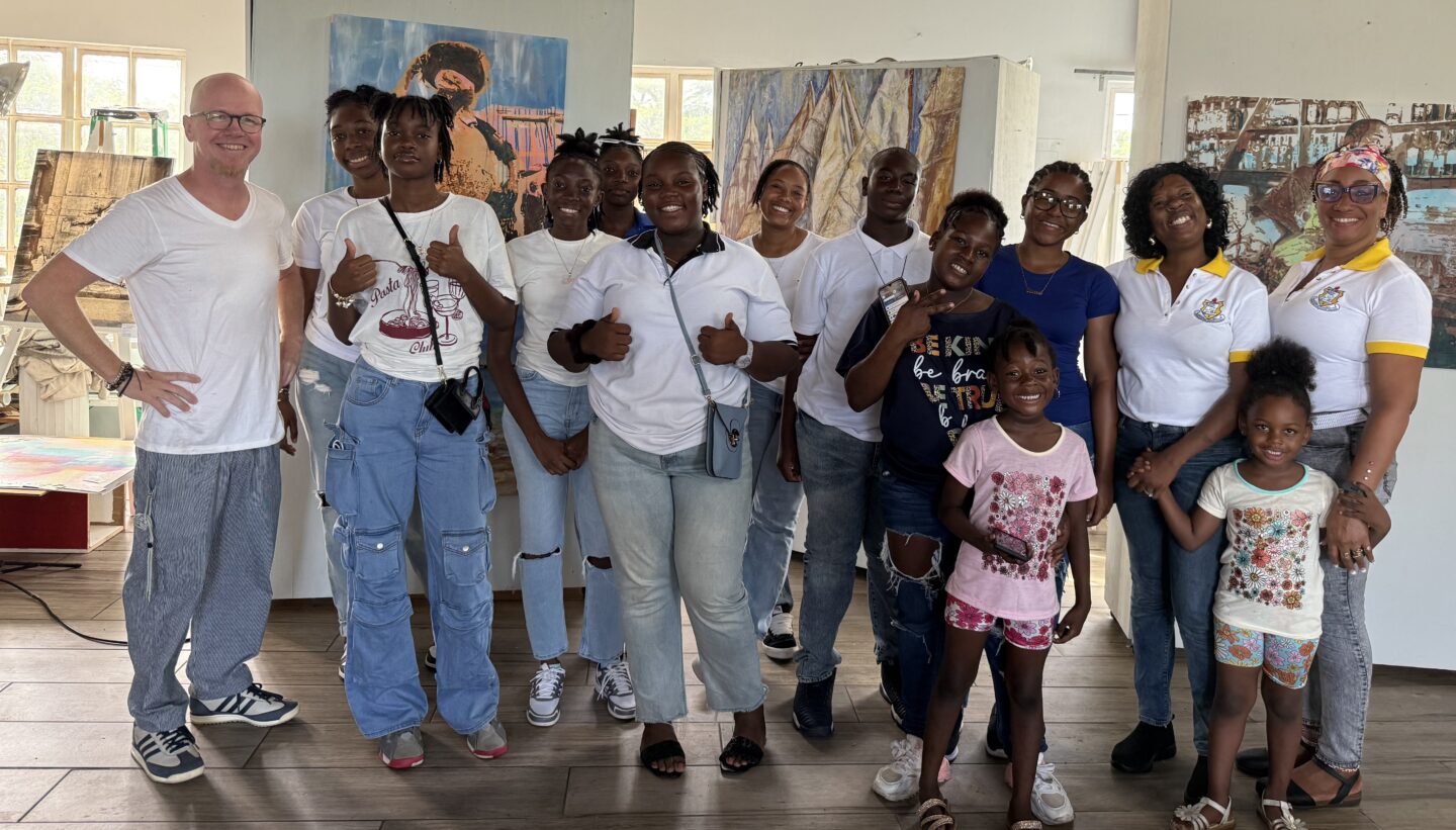 Carriacou students sail to Grenada for one-day art experience