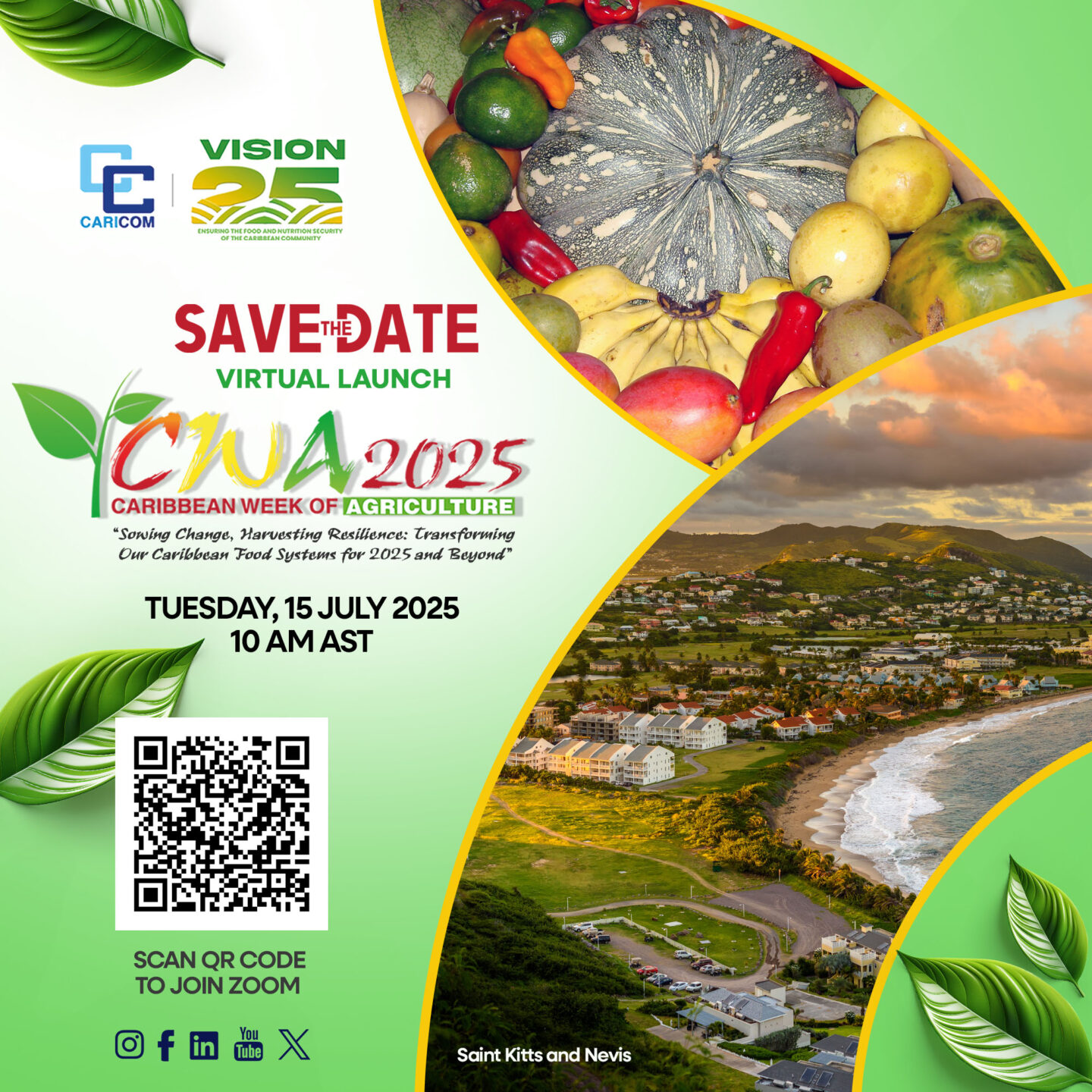 Grenada to participate in Caribbean Week of Agriculture 2025