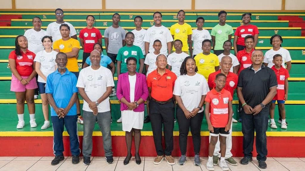 Aleena Edwards conducts table tennis training camp in Grenada