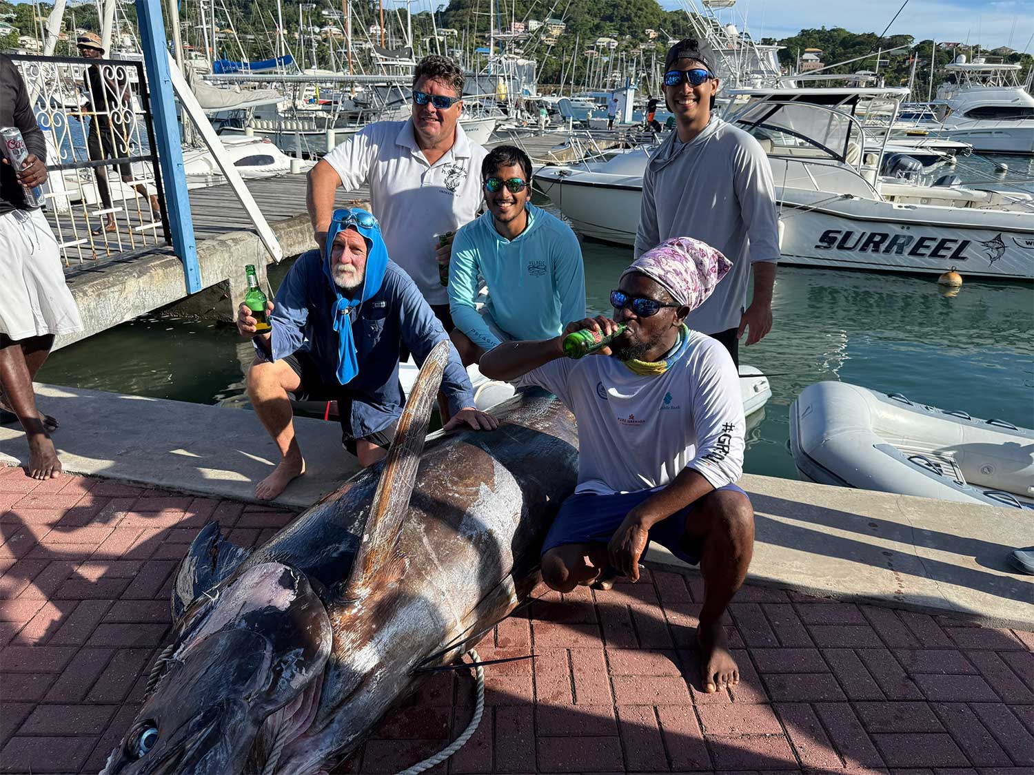 Team Rum Knuckles smashes Grenada record