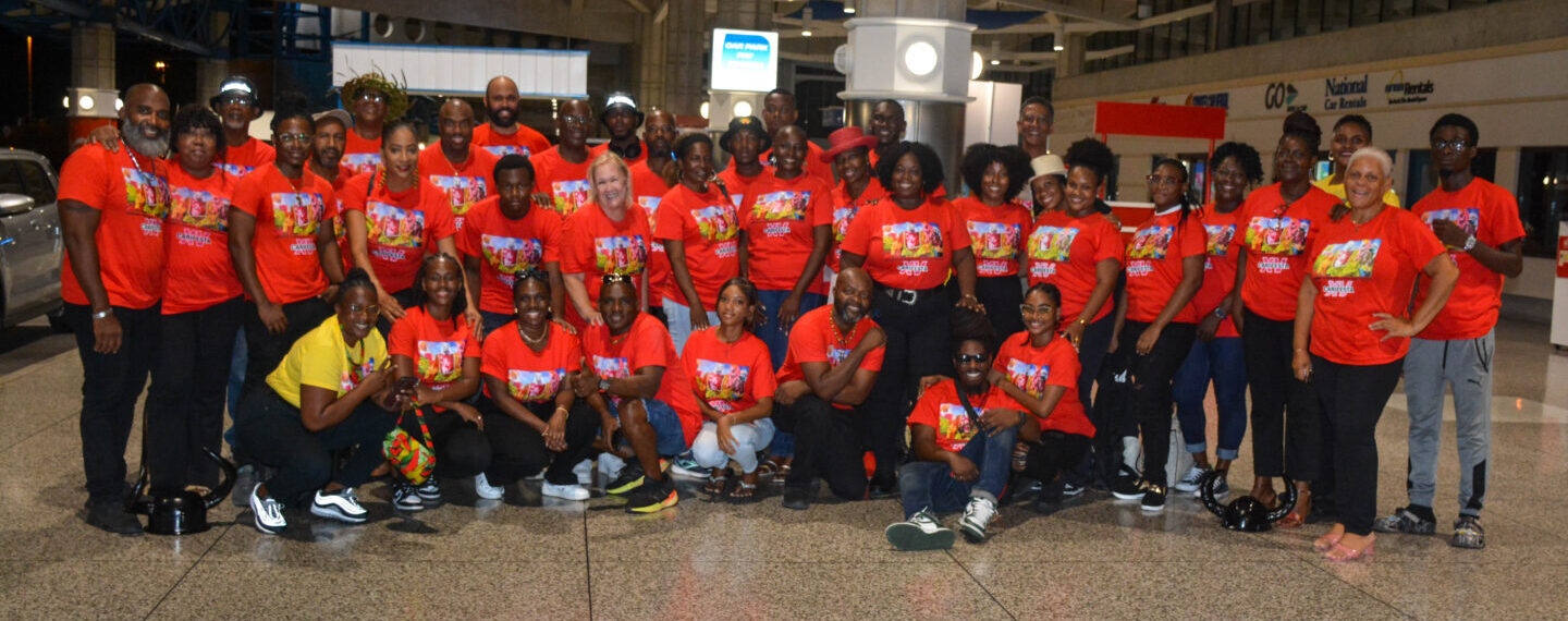 Grenada’s delegation arrives in Barbados for Carifesta XV