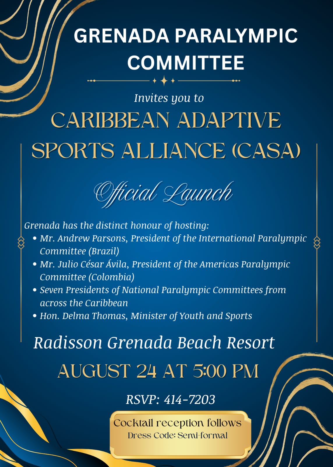 Grenada to host Caribbean Adaptive Sports Alliance launch