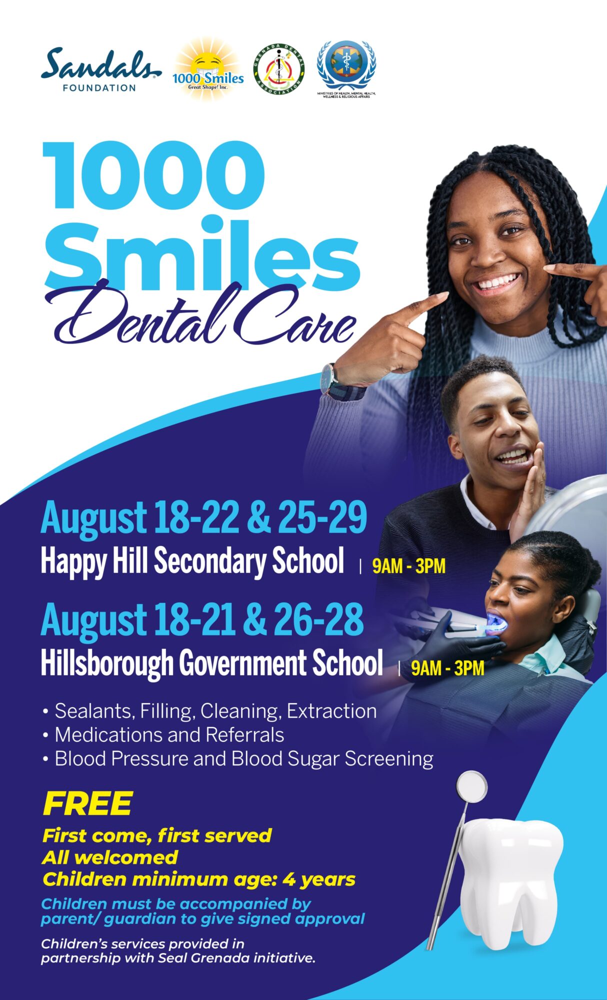 Free dental outreach returns to Carriacou and Grenada