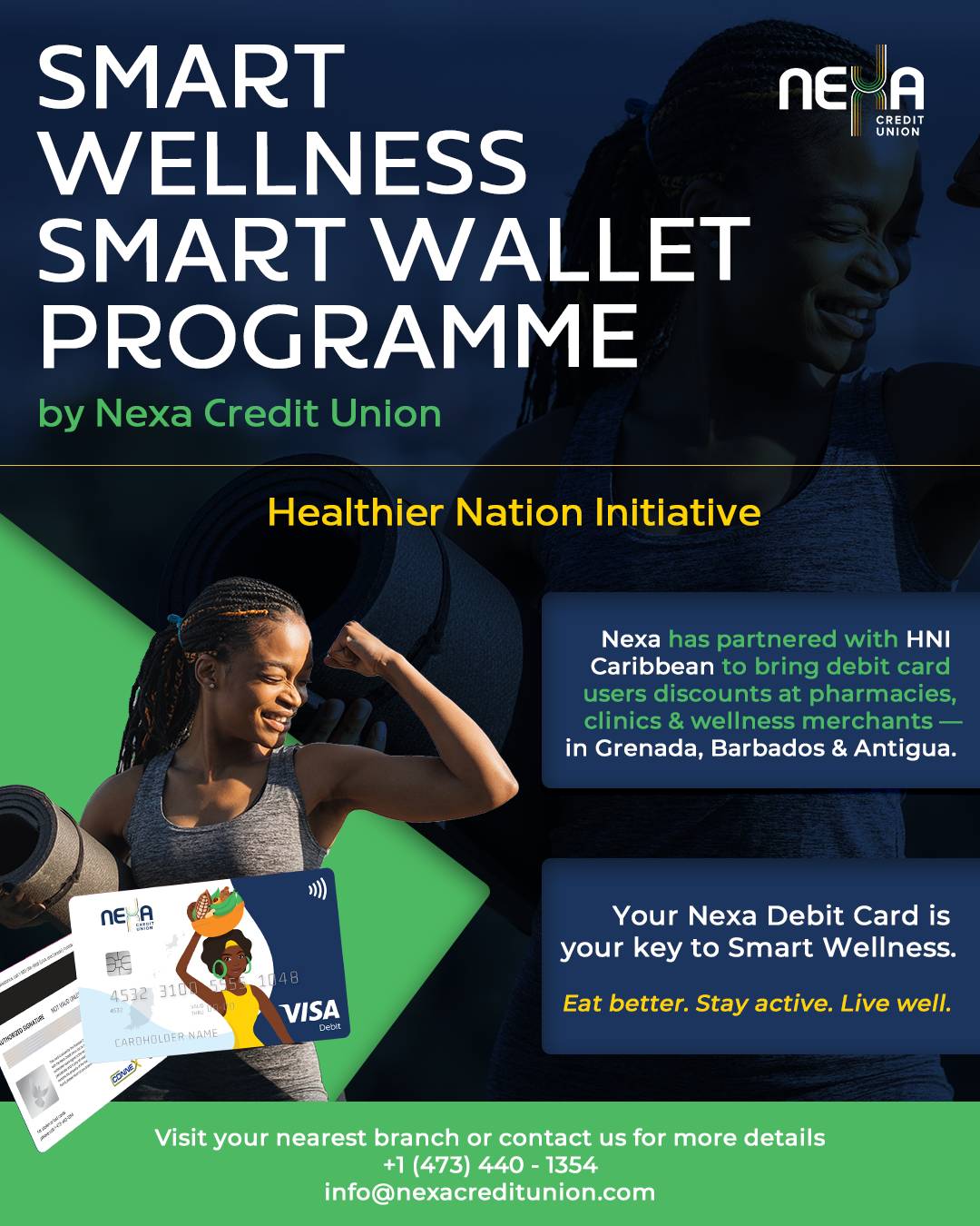 Nexa Credit Union launches Healthier Nation Initiative