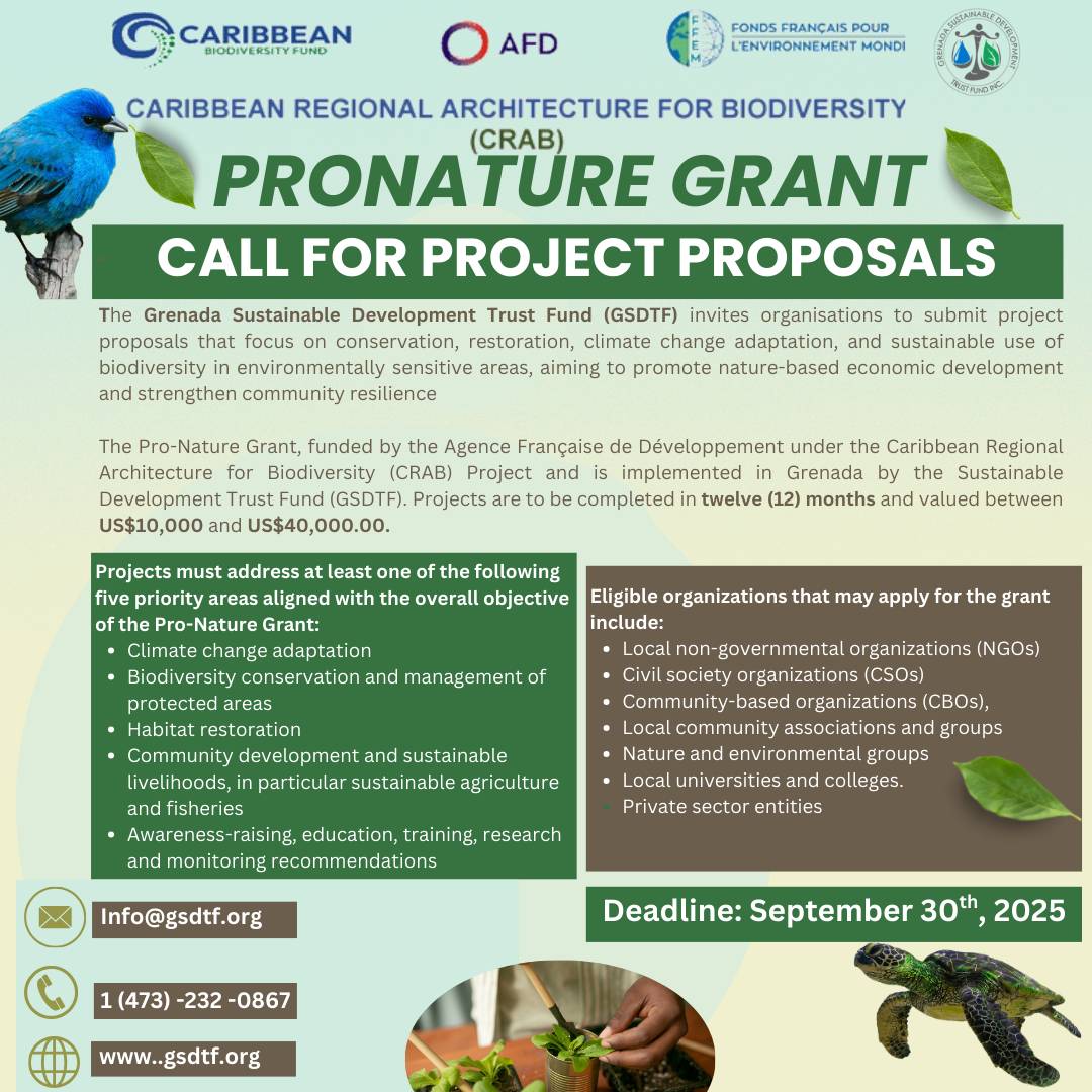 Call for Project Proposals: Pronature Grant