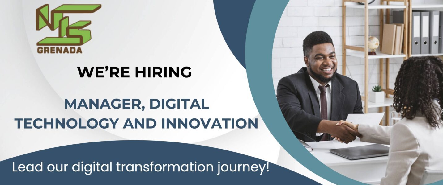 NIS vacancy: Manager, Digital Technology and Innovation