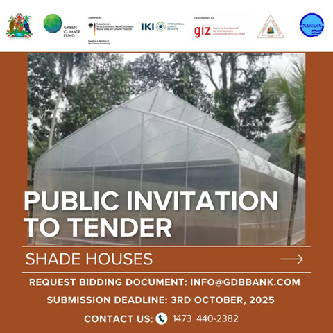 GDB PIT: Procurement of Shade Houses