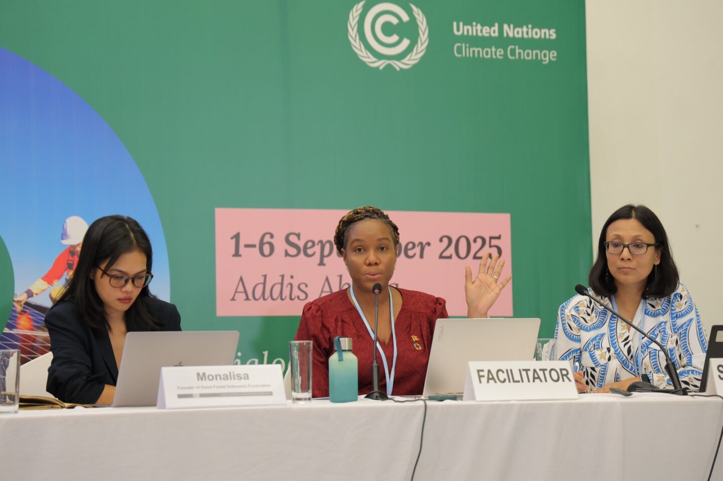 GWP-C Regional Coordinator moderates High-Level Sessions at UN Climate Week