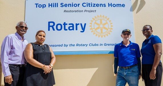 Rotary Clubs lead post-Beryl recovery at Top Hill Senior Citizens Home