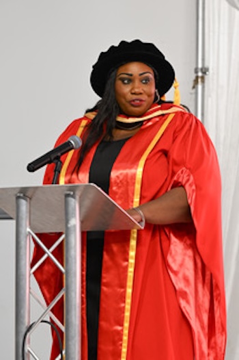 High Commissioner Croney delivered keynote at LSME Annual Convocation  