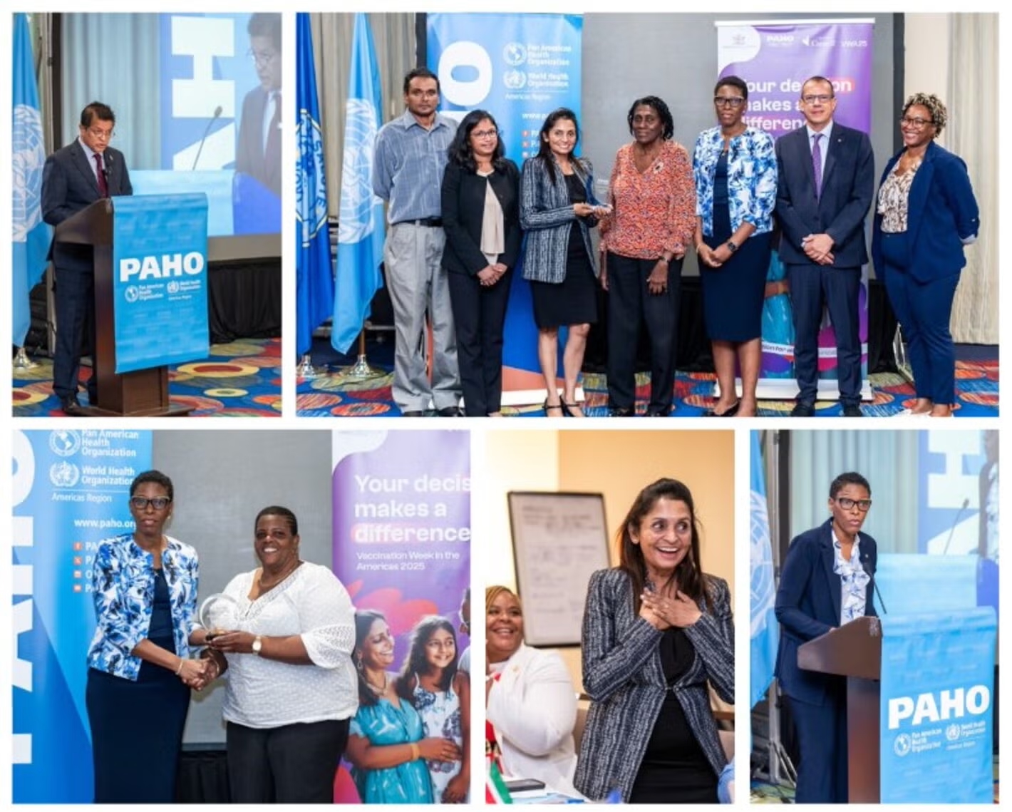 Grenada among 3 countries saluted by PAHO for immunisation gains