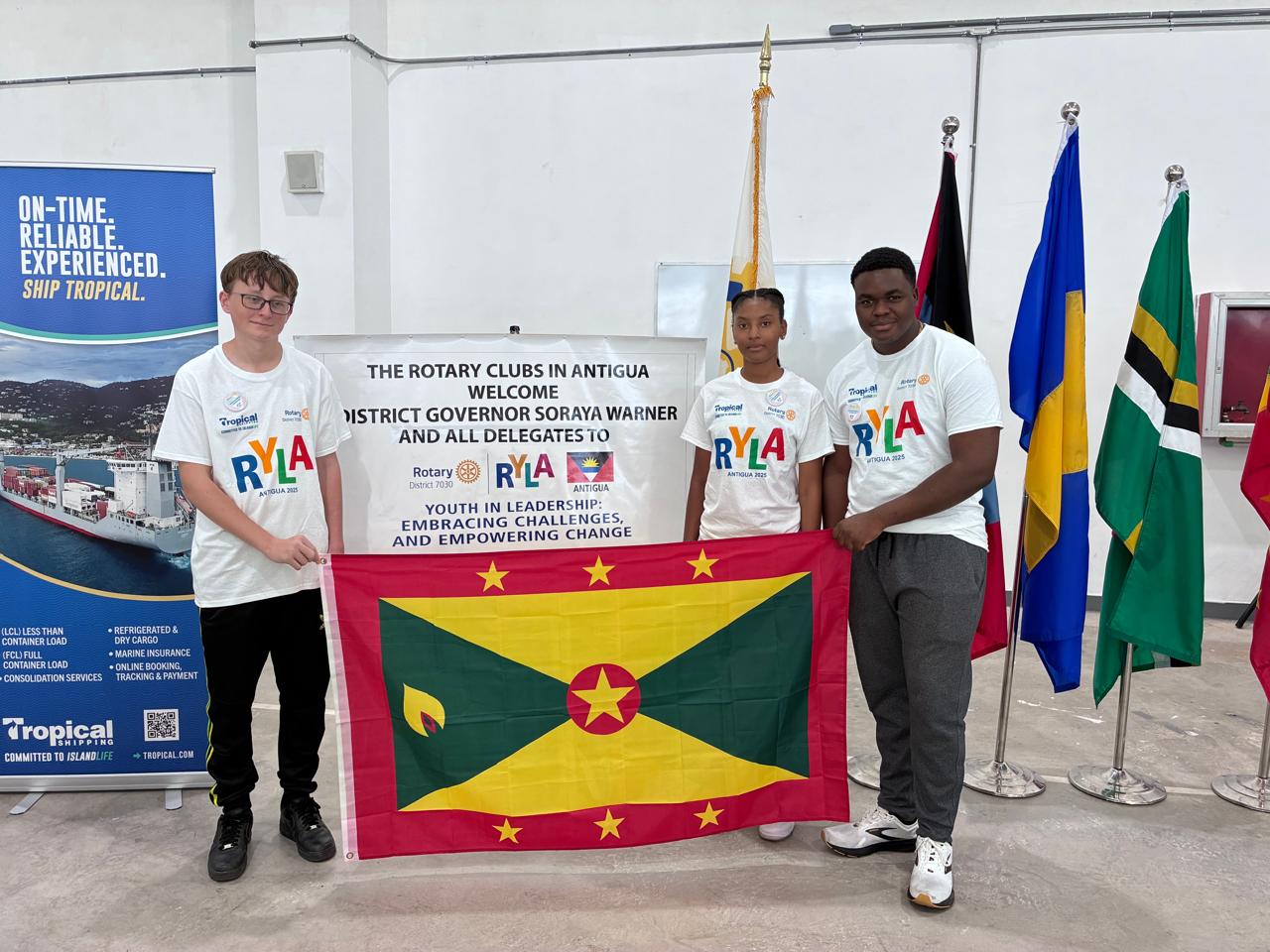 Grenada Interactors embody Rotary values at RYLA 2025 in Antigua