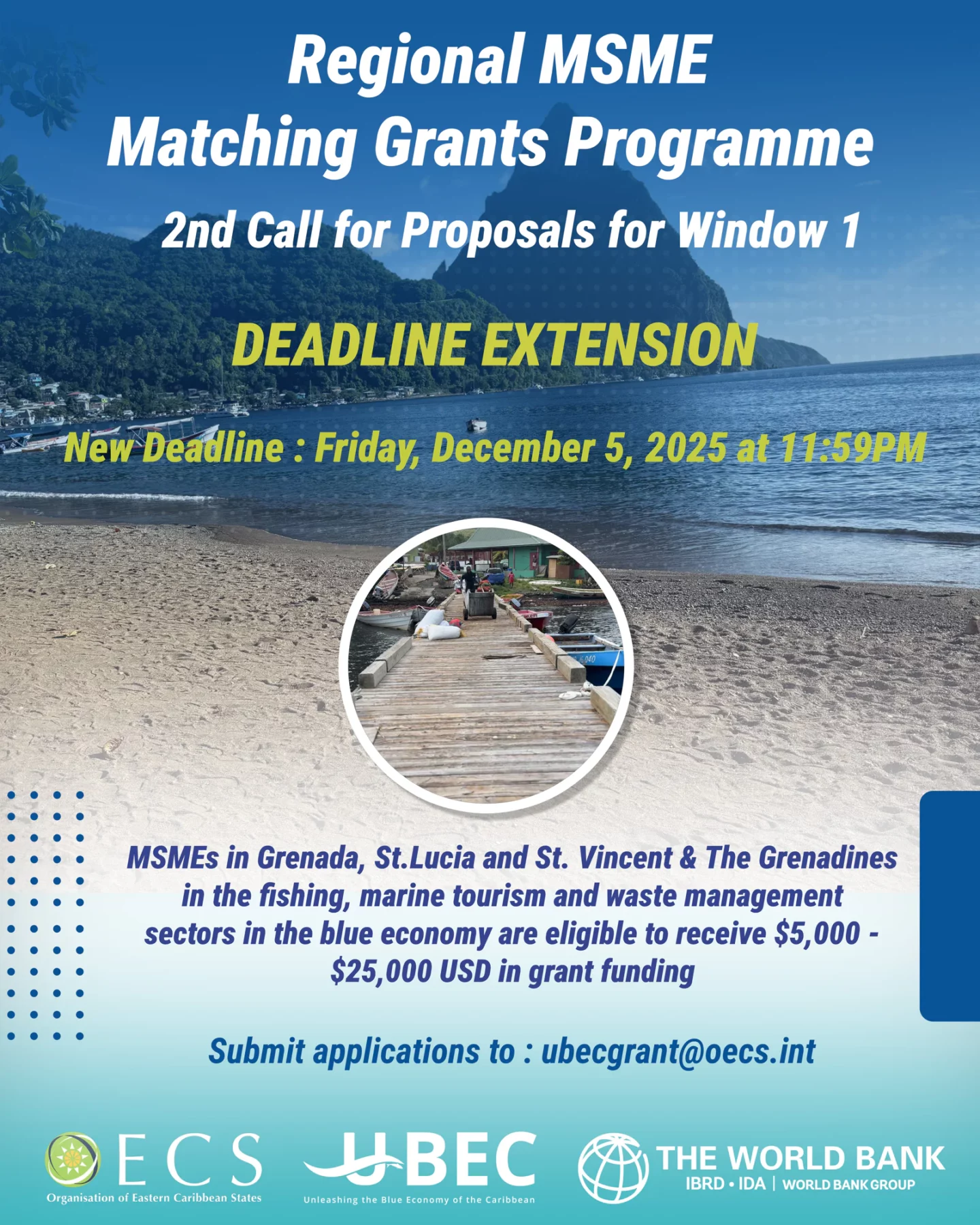 Extended deadline for Window 1 – Regional MSME Matching Grants Programme