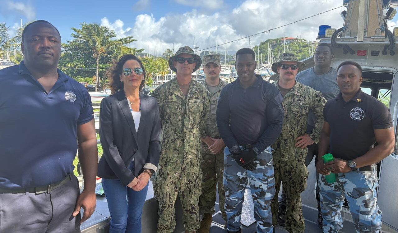 US Technical Assistance Field Team supports Grenada’s Maritime Security