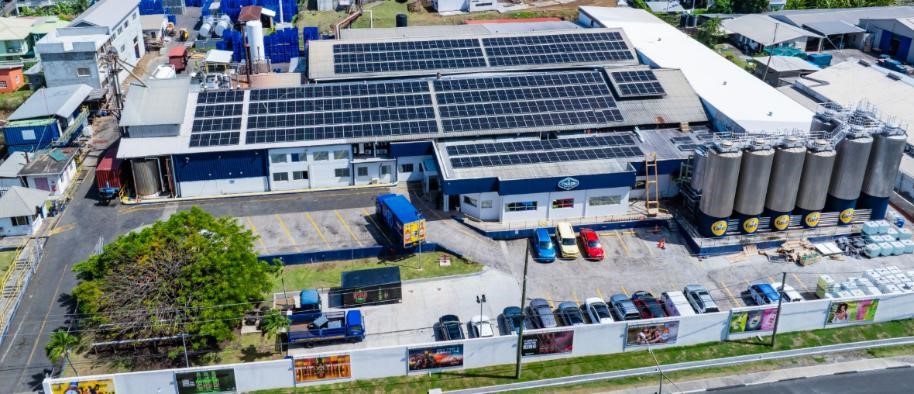 CARIB Brewery (Grenada) Ltd installs solar system