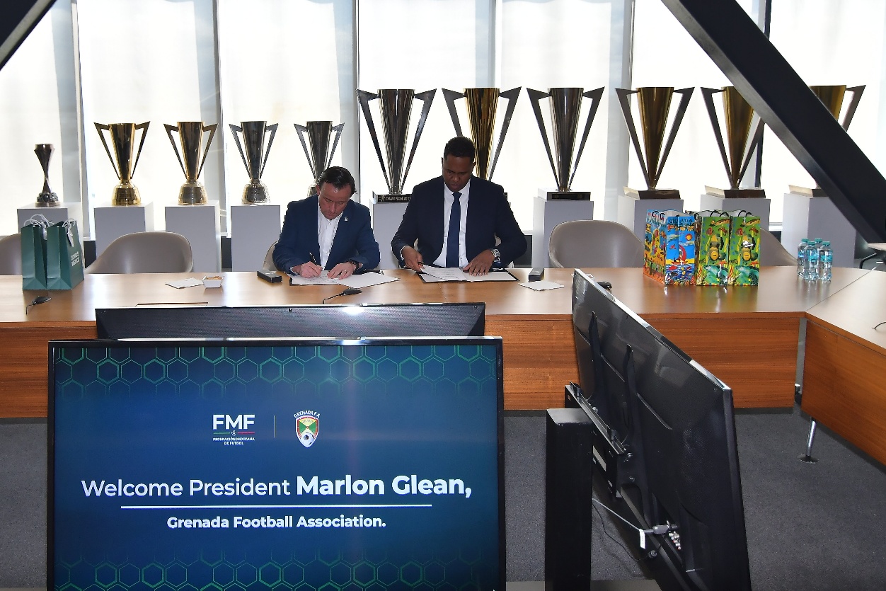 Grenada and Mexico forge strategic football partnership through historic MOU