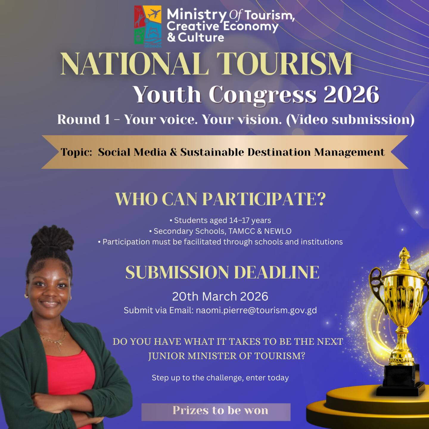 Call for participation in National Tourism Youth Congress