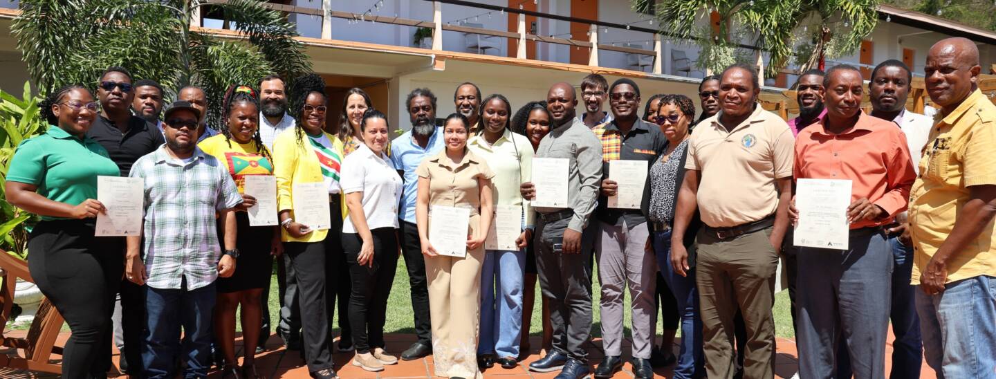 High-Resolution Data training at PRAIS 4 Workshop in Grenada