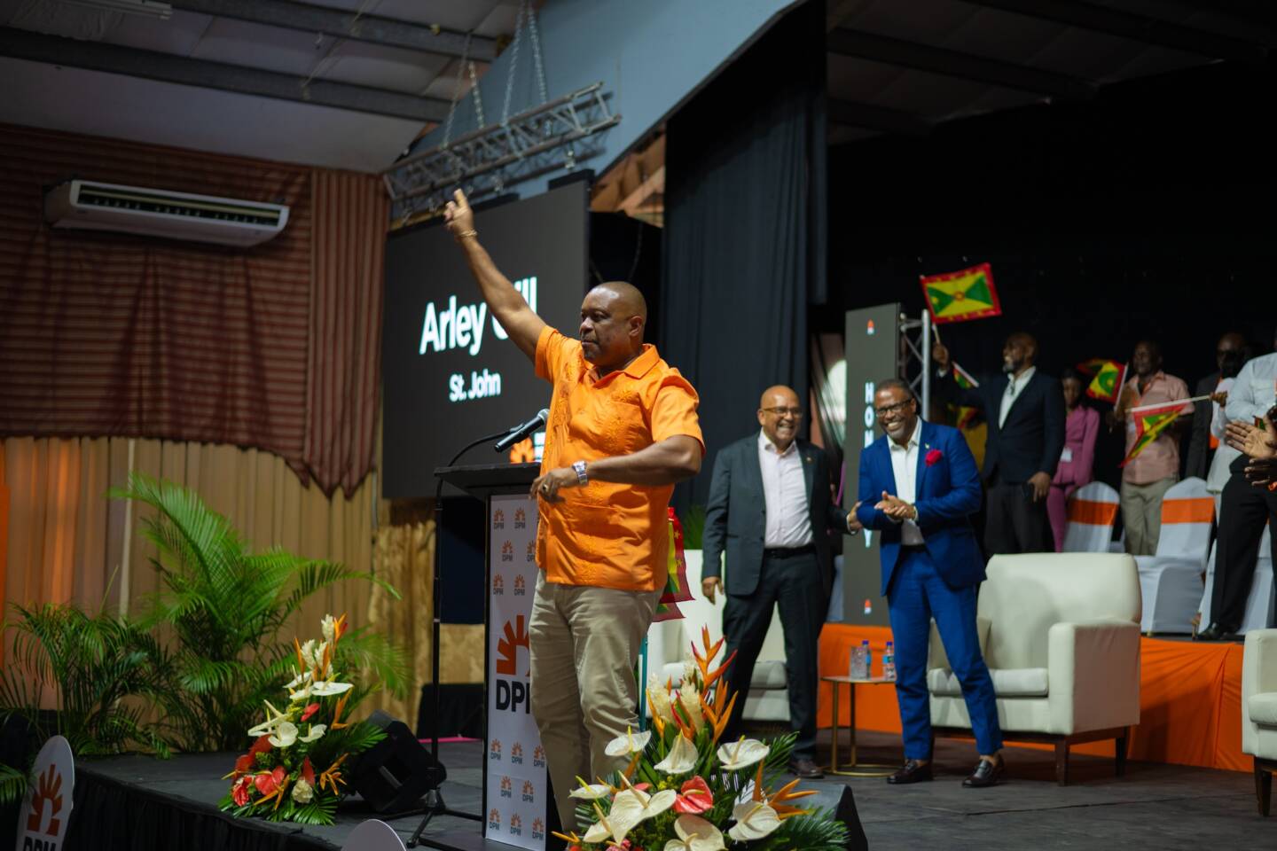 Arley Gill returns to political frontline