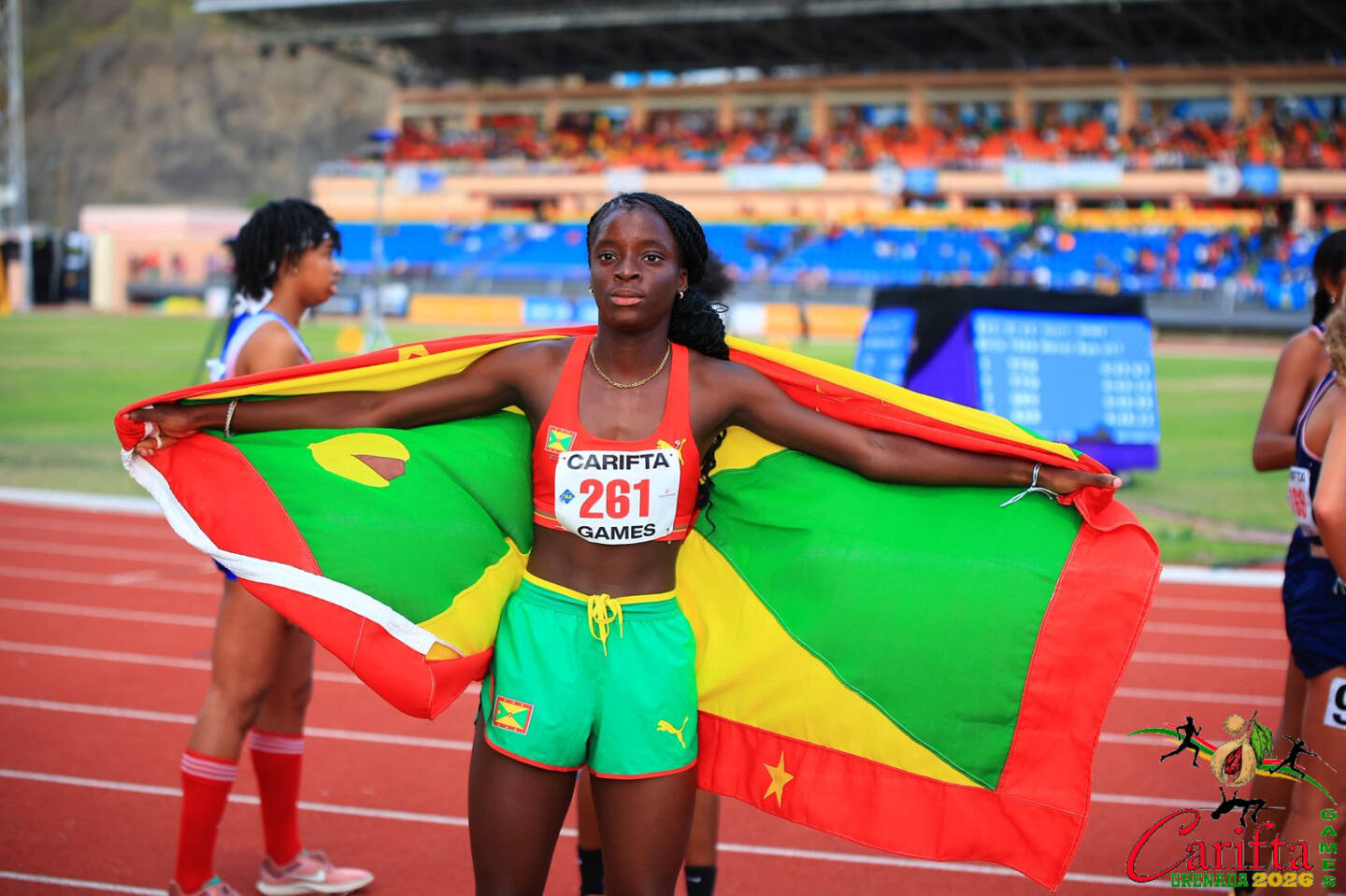 Annalisa Brown returns to CARIFTA podium with 1,500 m Bronze