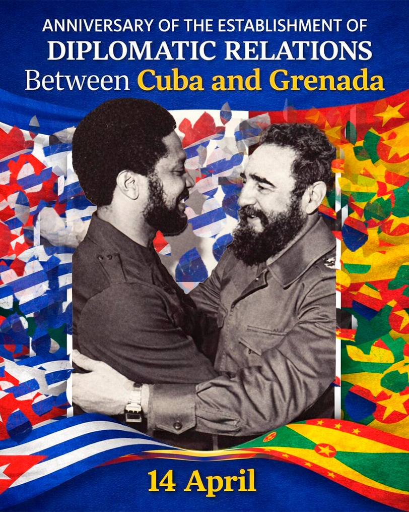 Grenada commemorates 47th anniversary of diplomatic relations with Cuba