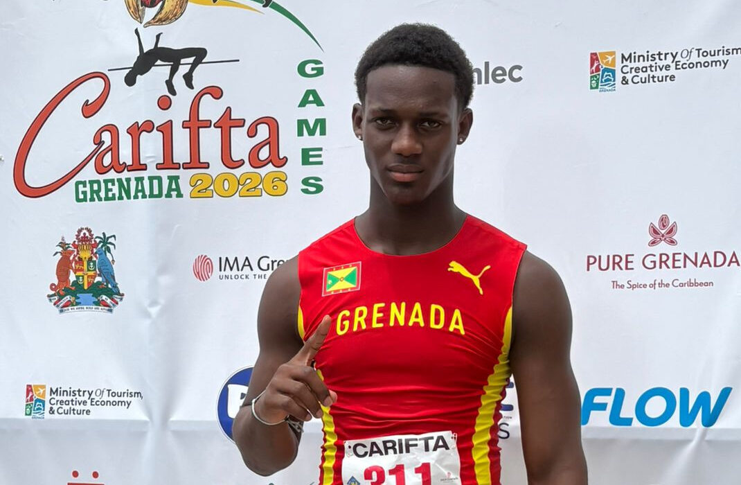 Javid Noel becomes Grenada’s 3rd‑ever CARIFTA Octathlon Medallist