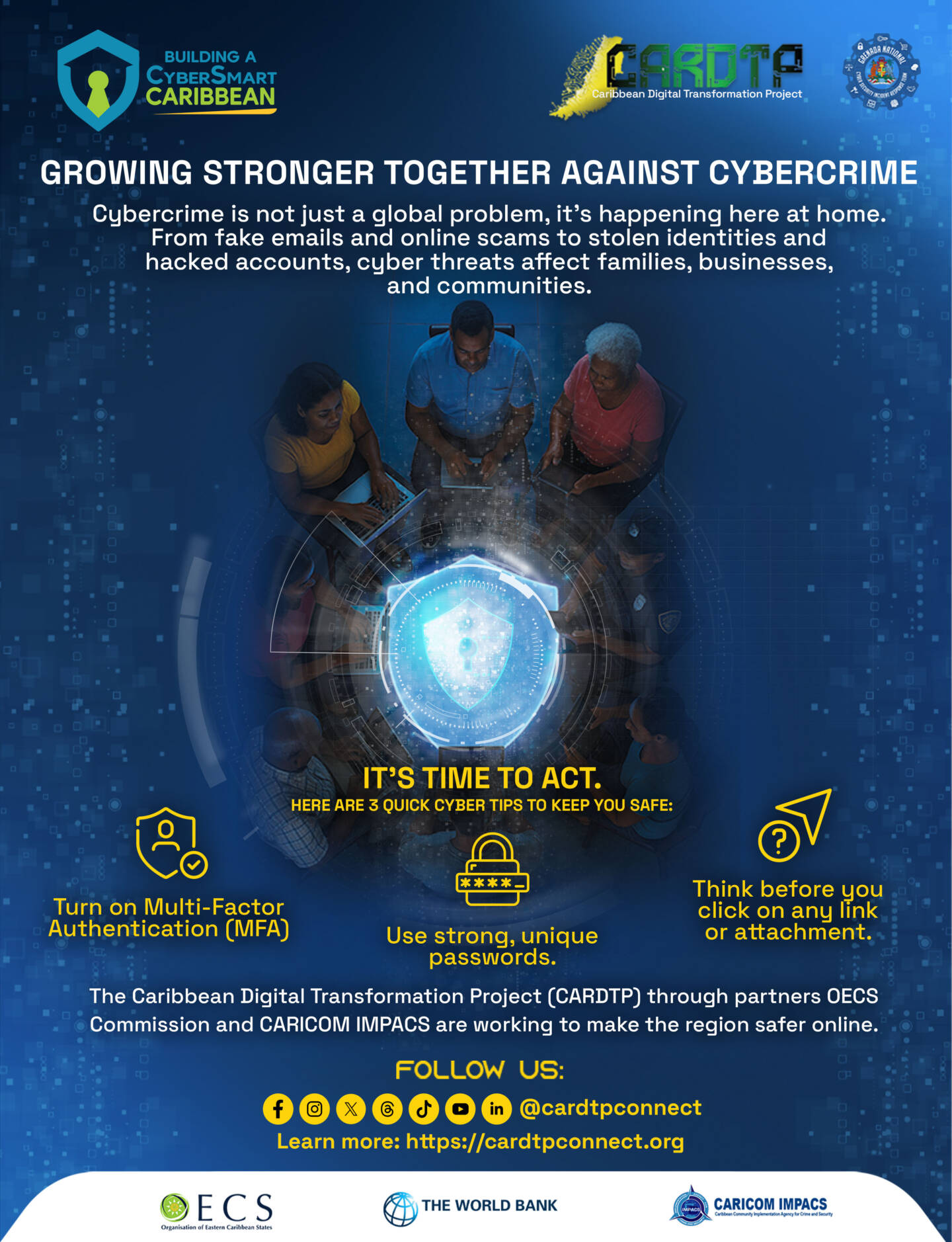 Growing stronger together against cybercrime